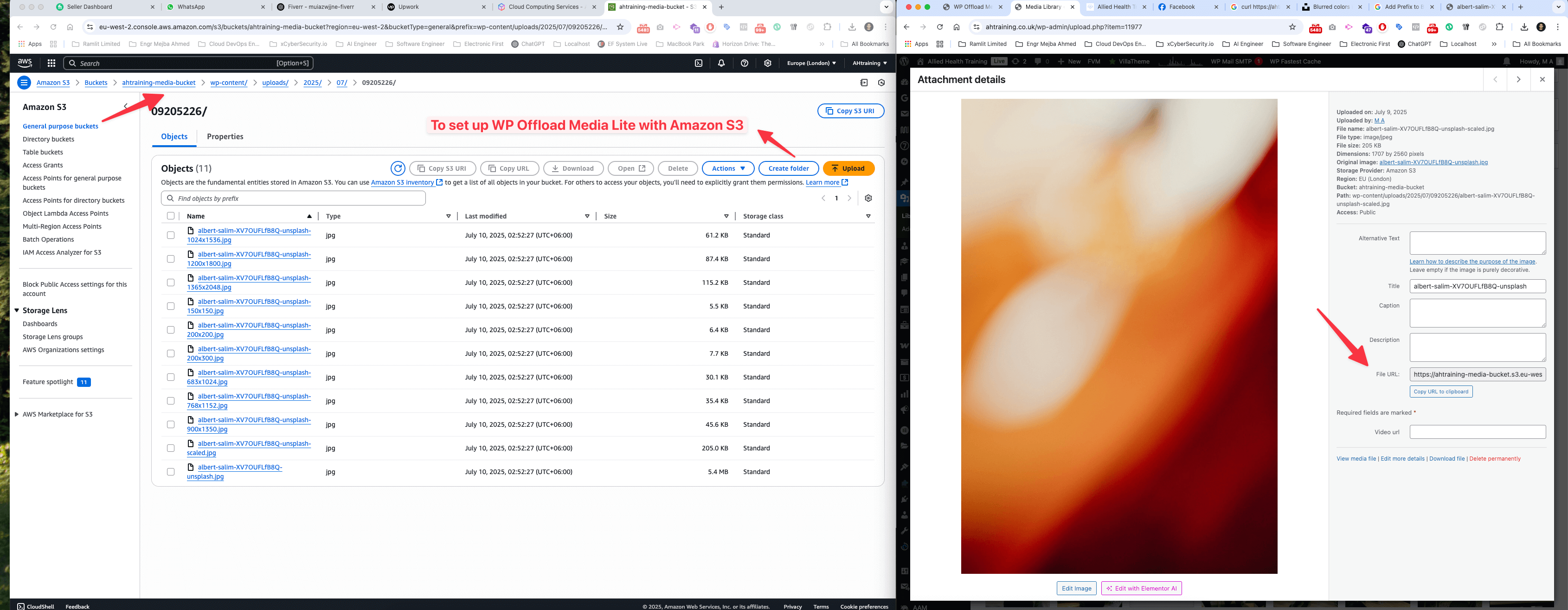 WP Offload Media Lite Integration with Amazon S3 (Speed + Storage Boost)
