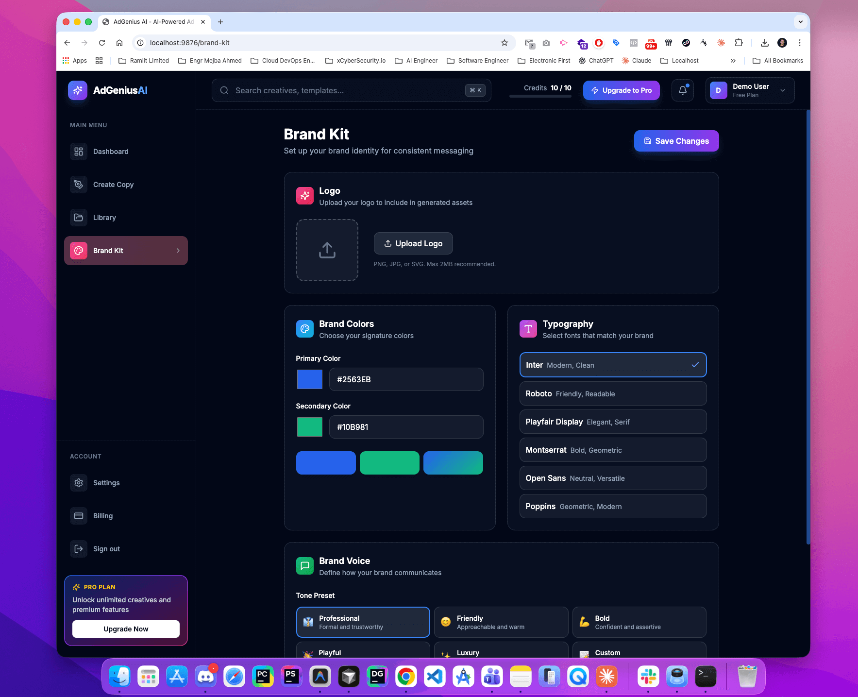 AdGenius AI - AI-Powered Ad Copy Generation Platform   - Screenshot 4