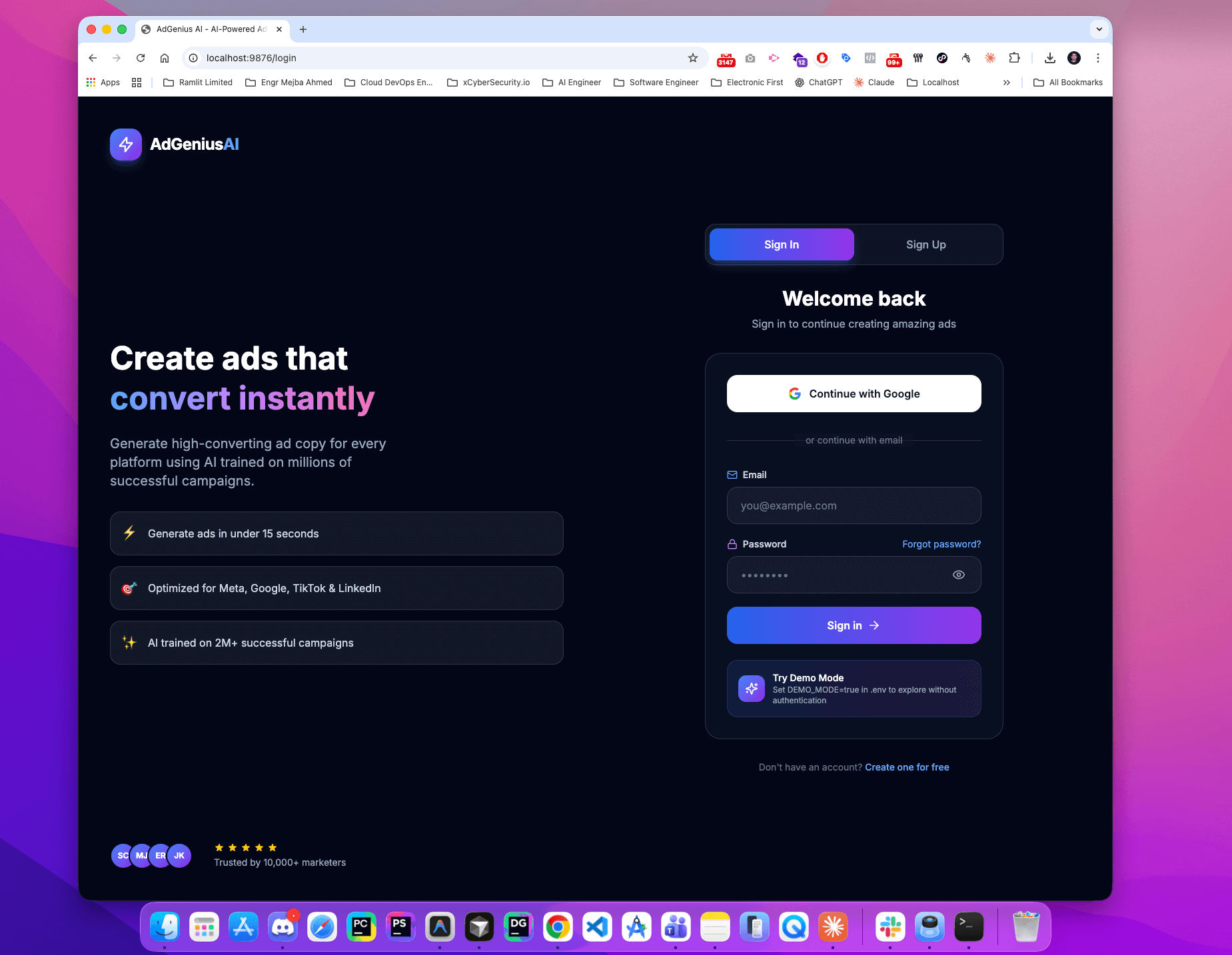 AdGenius AI - AI-Powered Ad Copy Generation Platform   - Screenshot 6