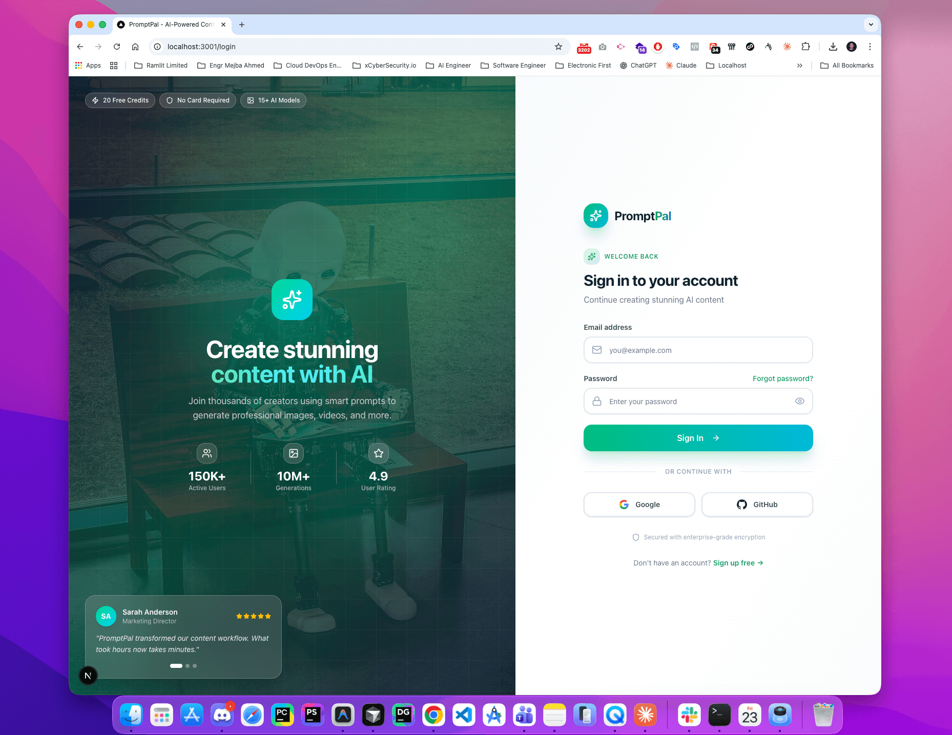 AI-Powered Content Creation Platform - Screenshot 4