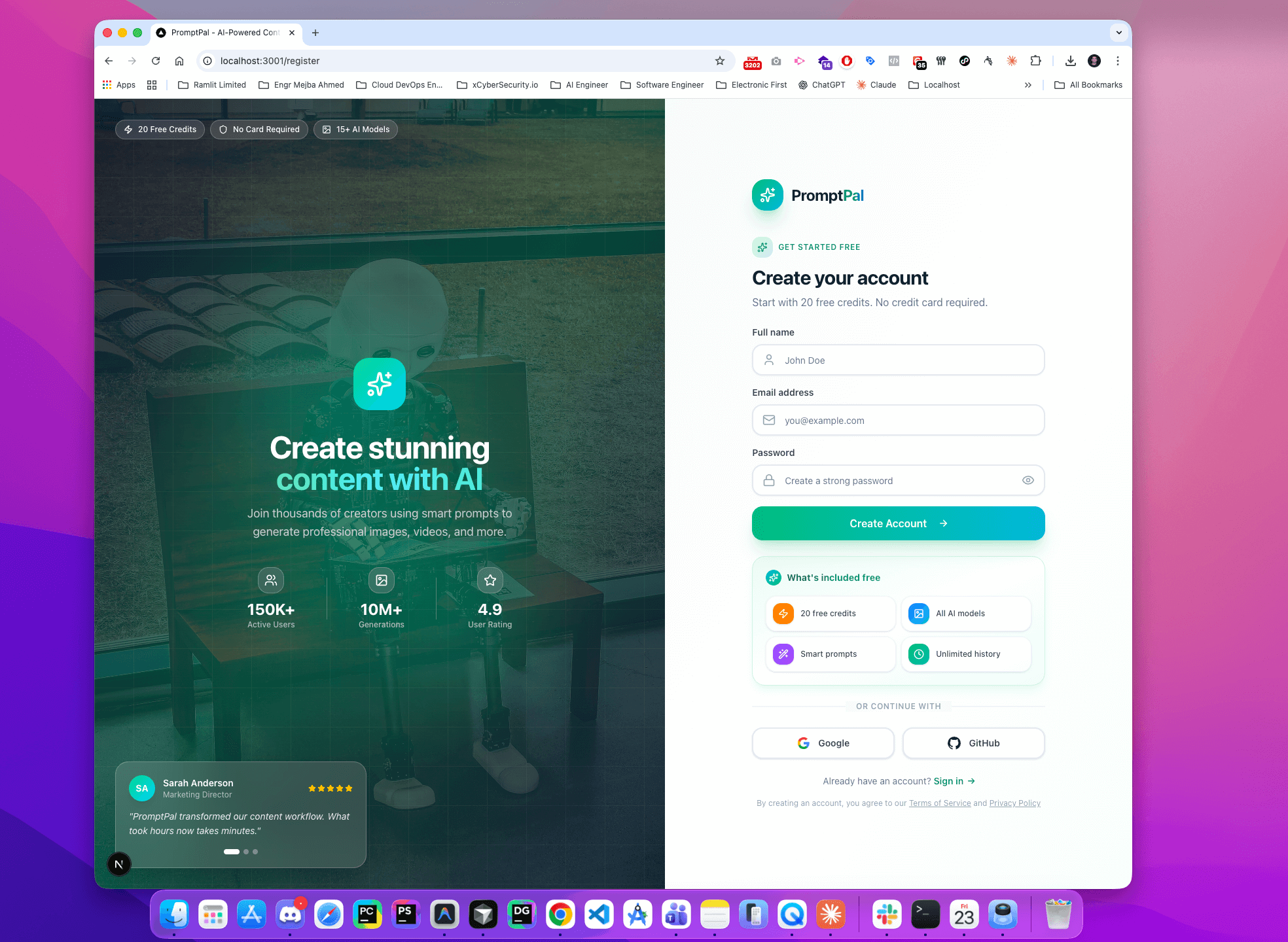 AI-Powered Content Creation Platform - Screenshot 5