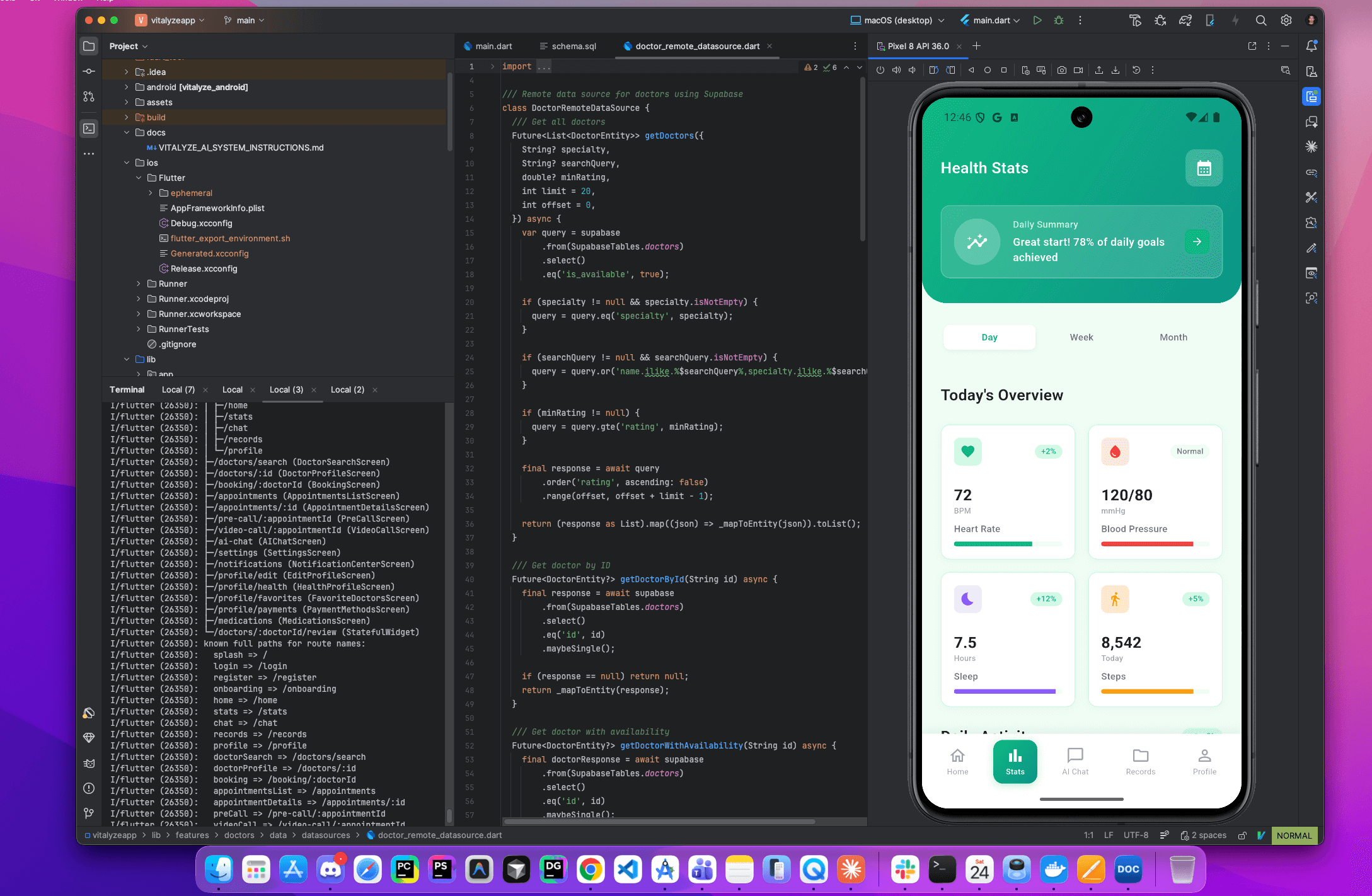 Building an AI-Powered Healthcare App from Scratch | Flutter + Firebase + Claude AI - Screenshot 5