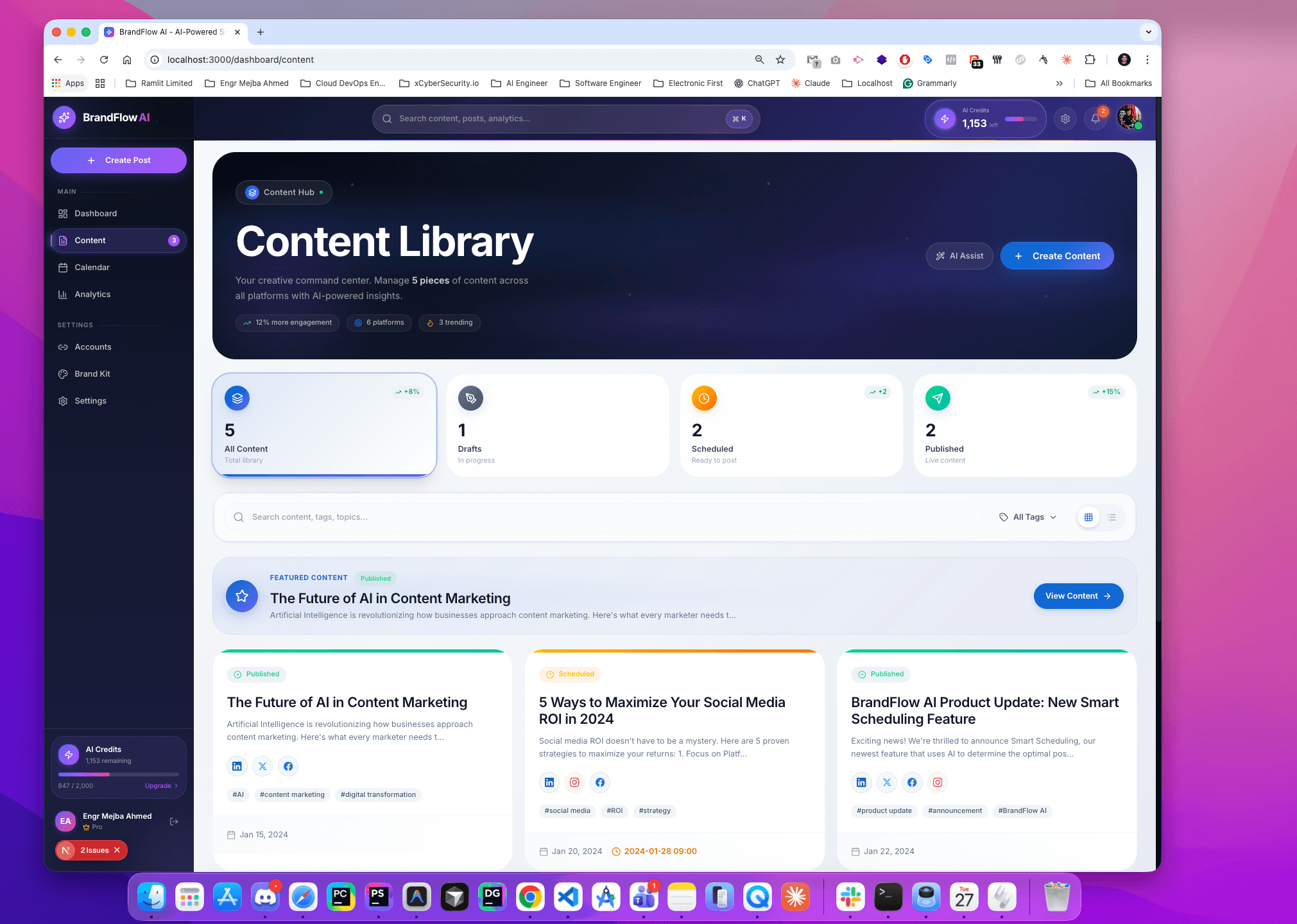  BrandFlow AI - Social Media Automation Platform - Screenshot 10