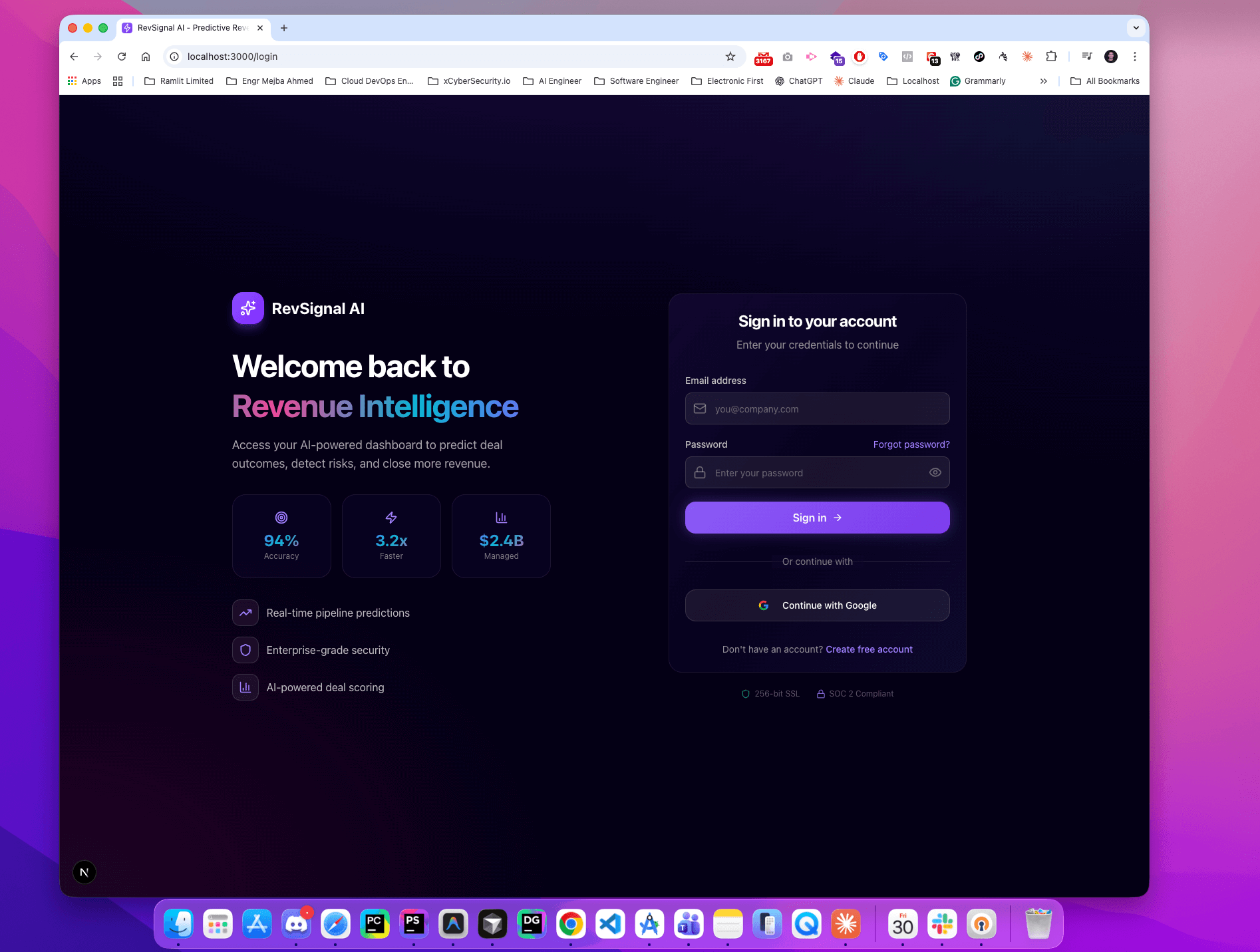  RevSignal AI — Predictive Revenue Intelligence Platform  - Screenshot 6