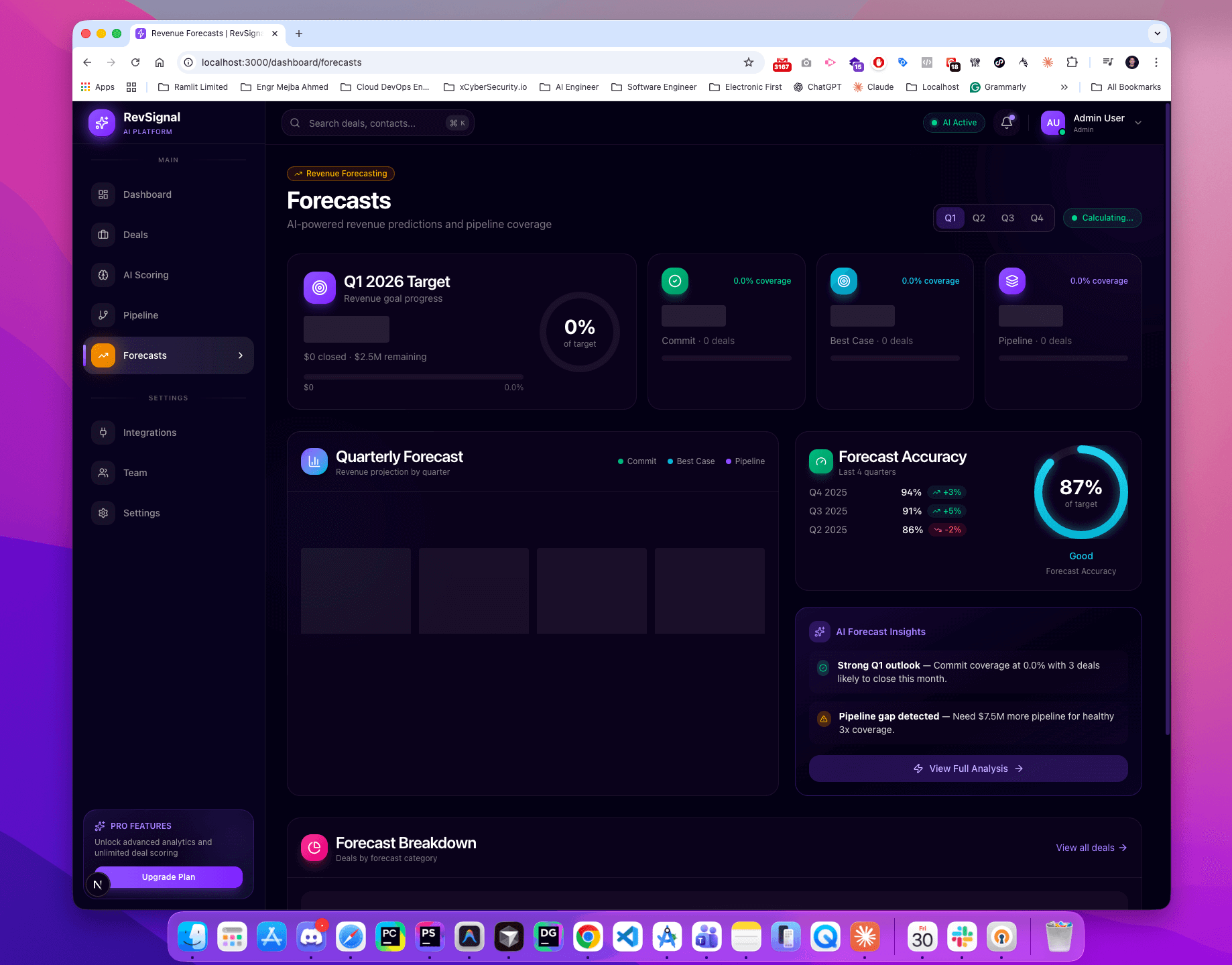  RevSignal AI — Predictive Revenue Intelligence Platform  - Screenshot 7