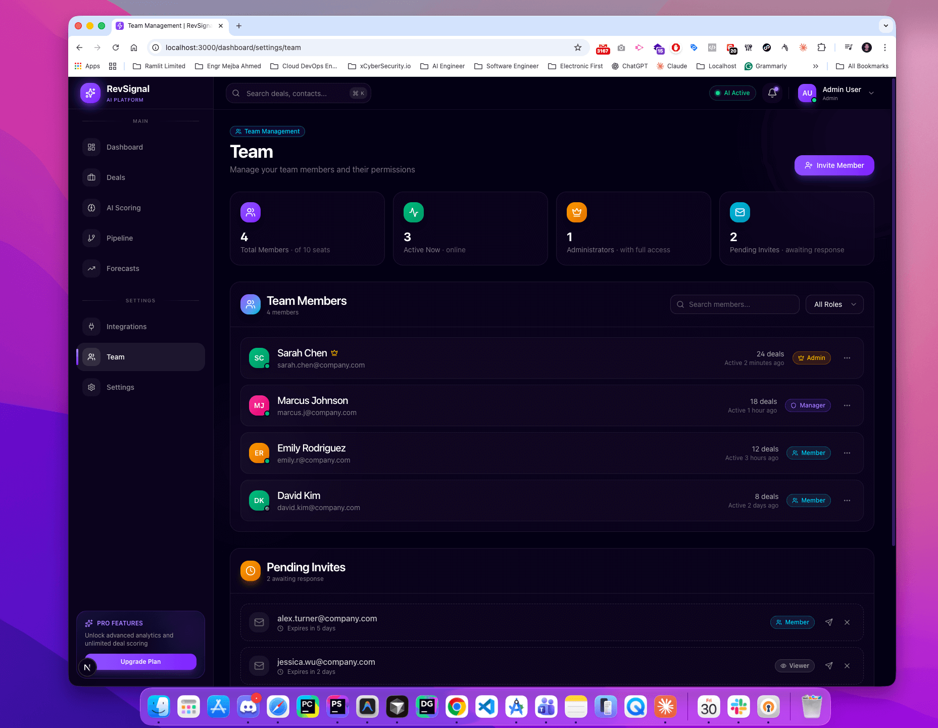  RevSignal AI — Predictive Revenue Intelligence Platform  - Screenshot 12
