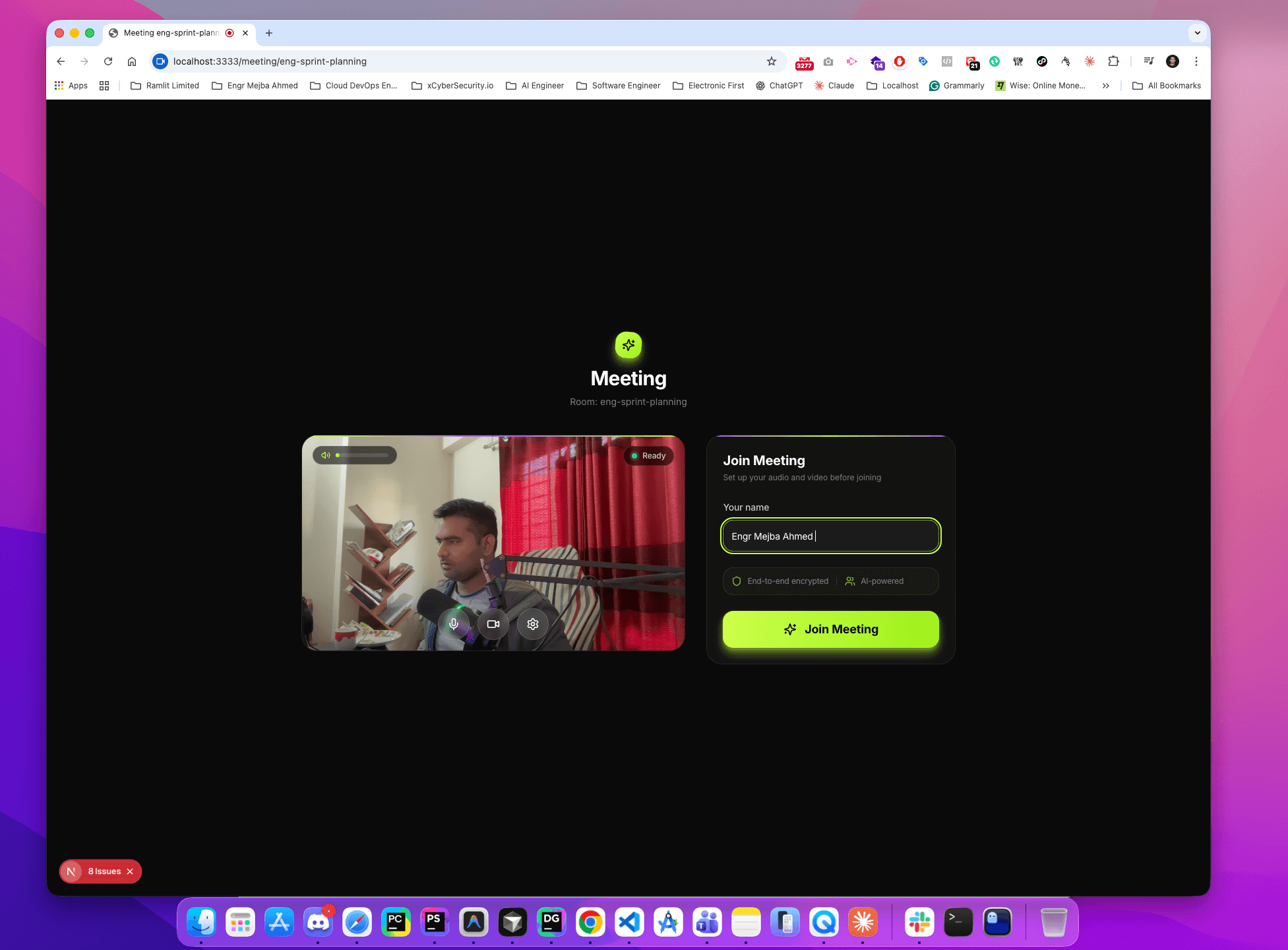 MeetVerse AI — Intelligent Video Conferencing & Meeting Co-Pilot Platform  - Screenshot 8