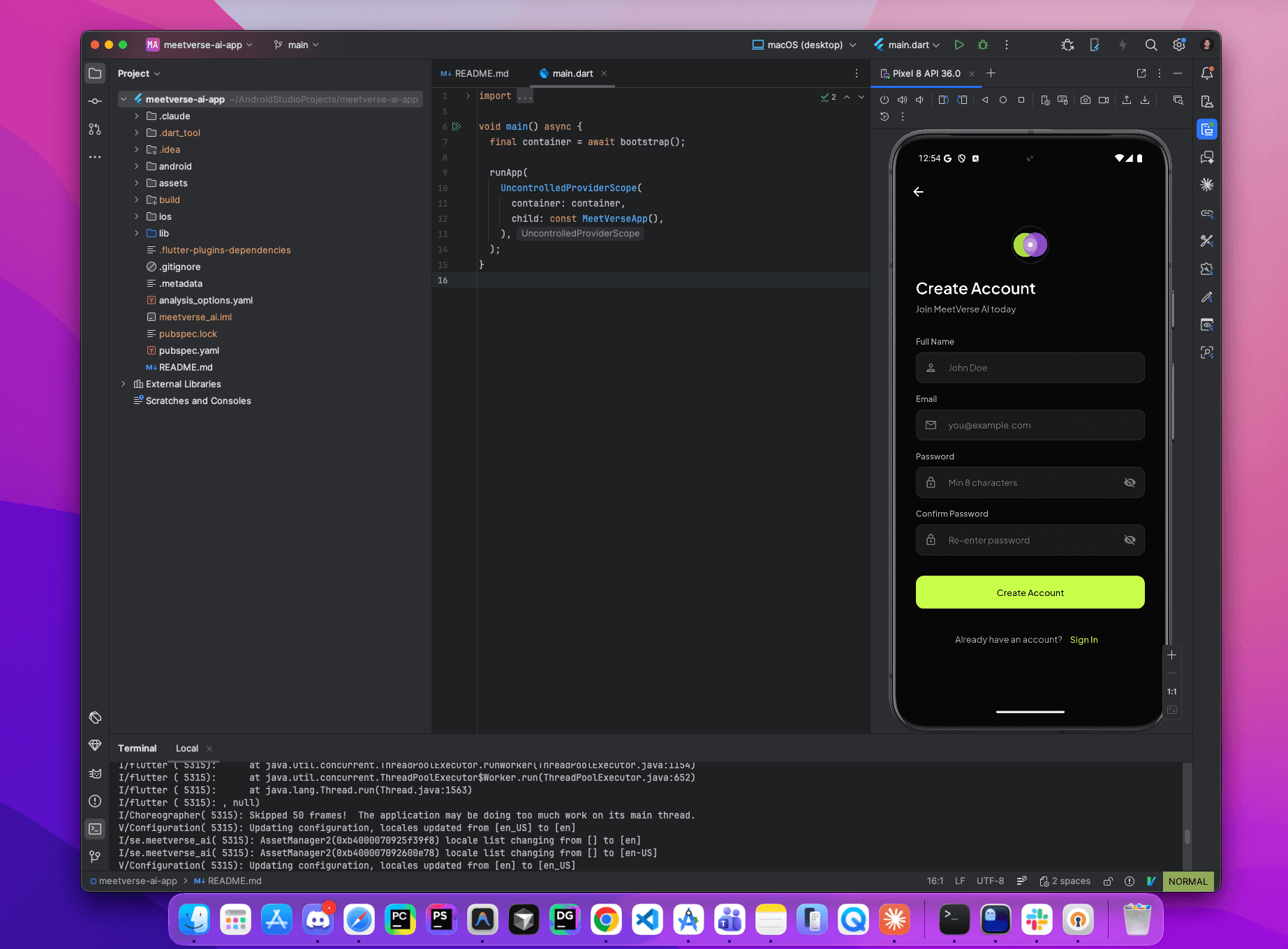 MeetVerse AI — Mobile App - Screenshot 3