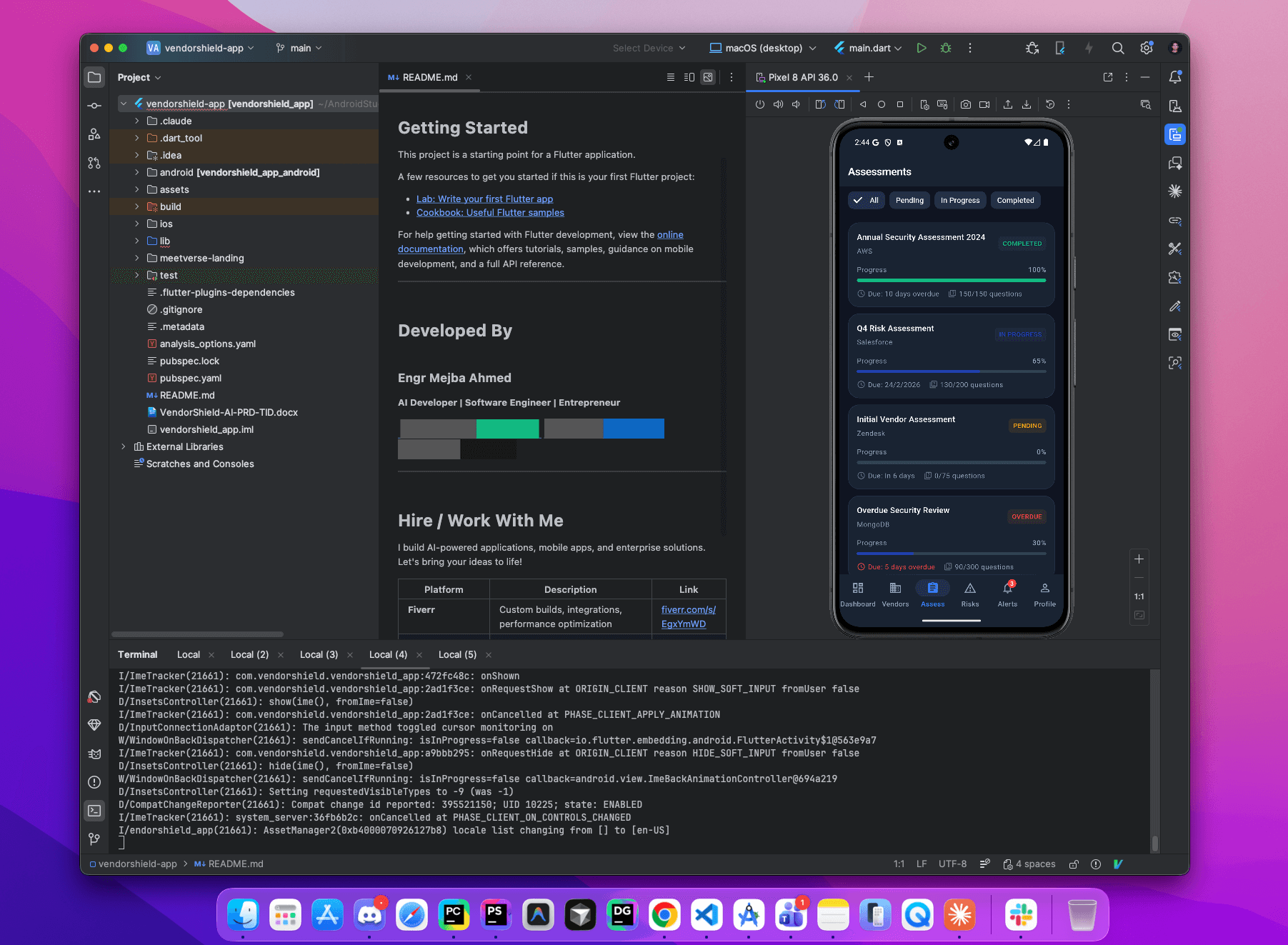VendorShield AI Mobile Application - Screenshot 4
