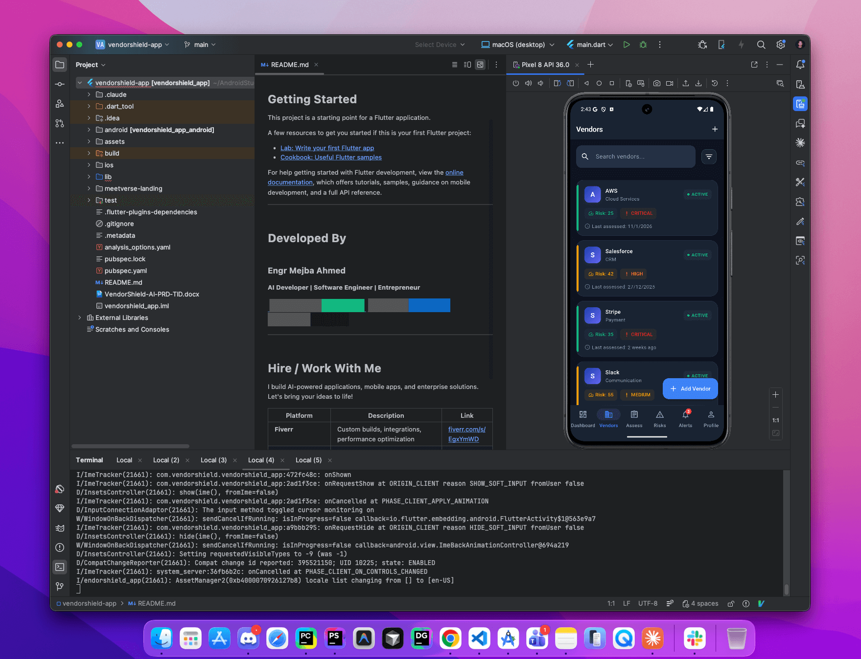 VendorShield AI Mobile Application - Screenshot 6