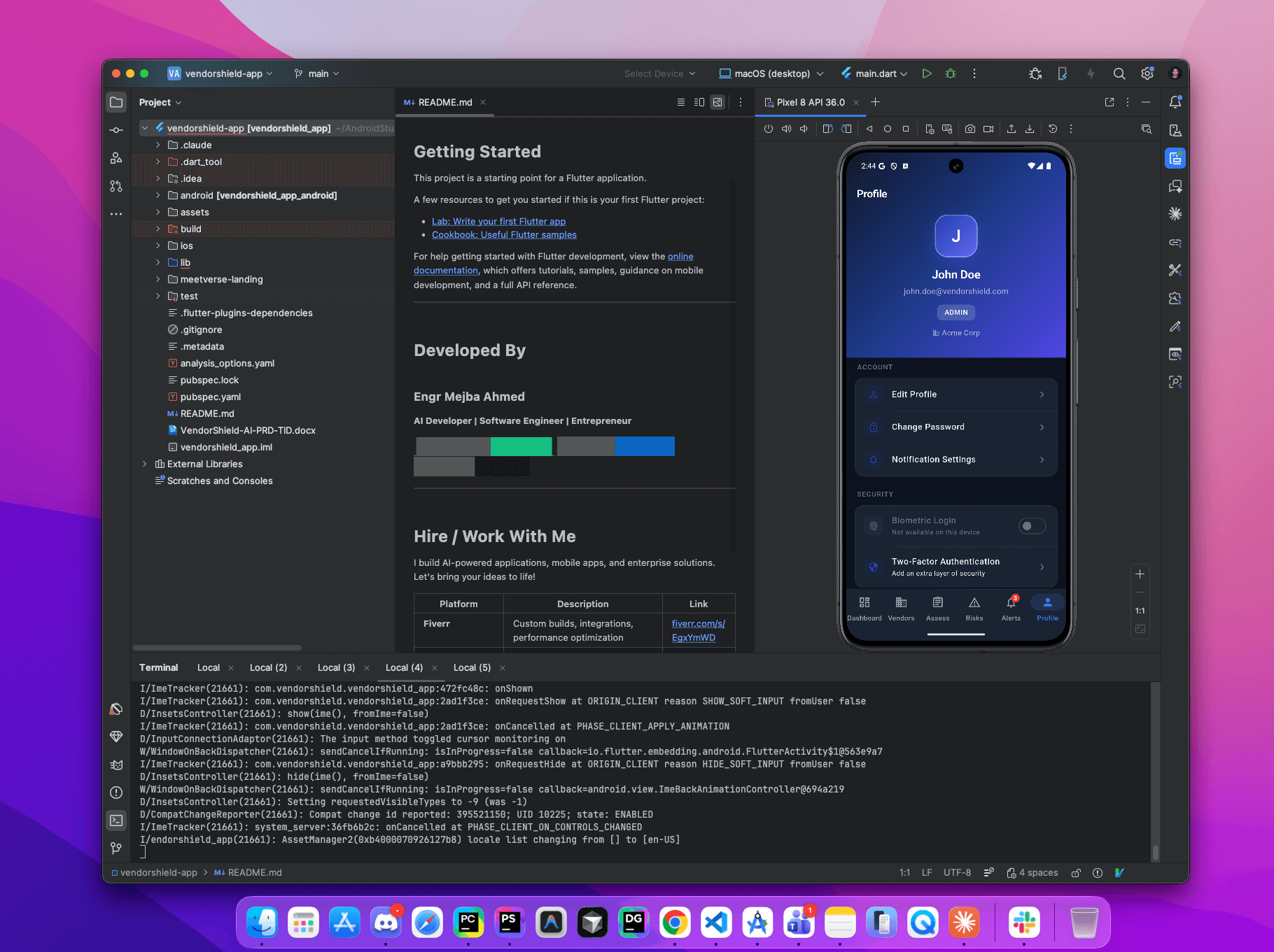 VendorShield AI Mobile Application - Screenshot 7
