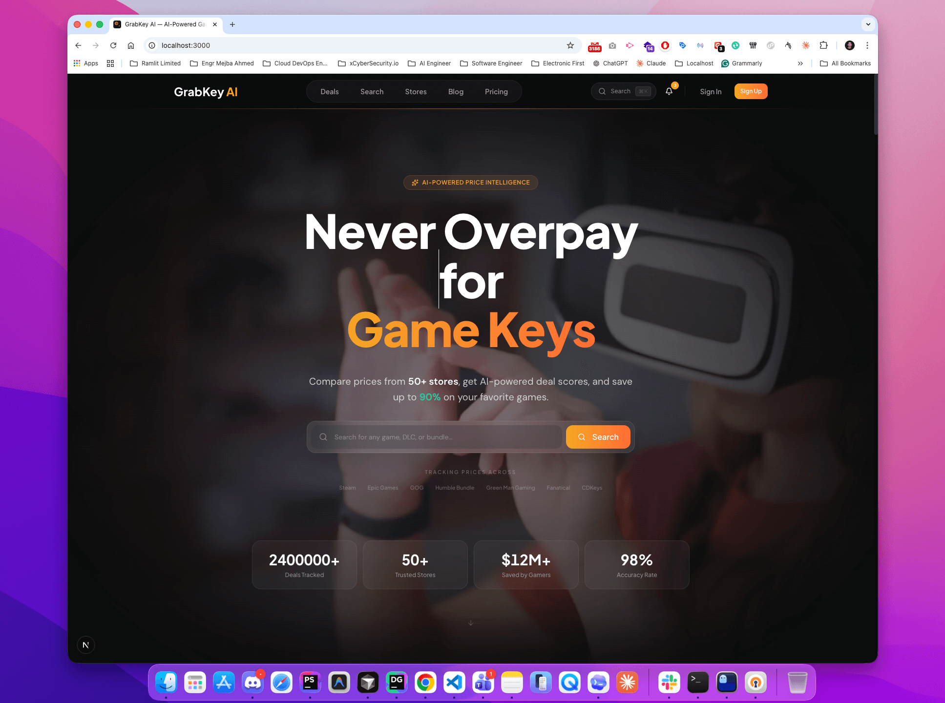  GrabKey AI — AI-Powered Game Key Price Intelligence Platform