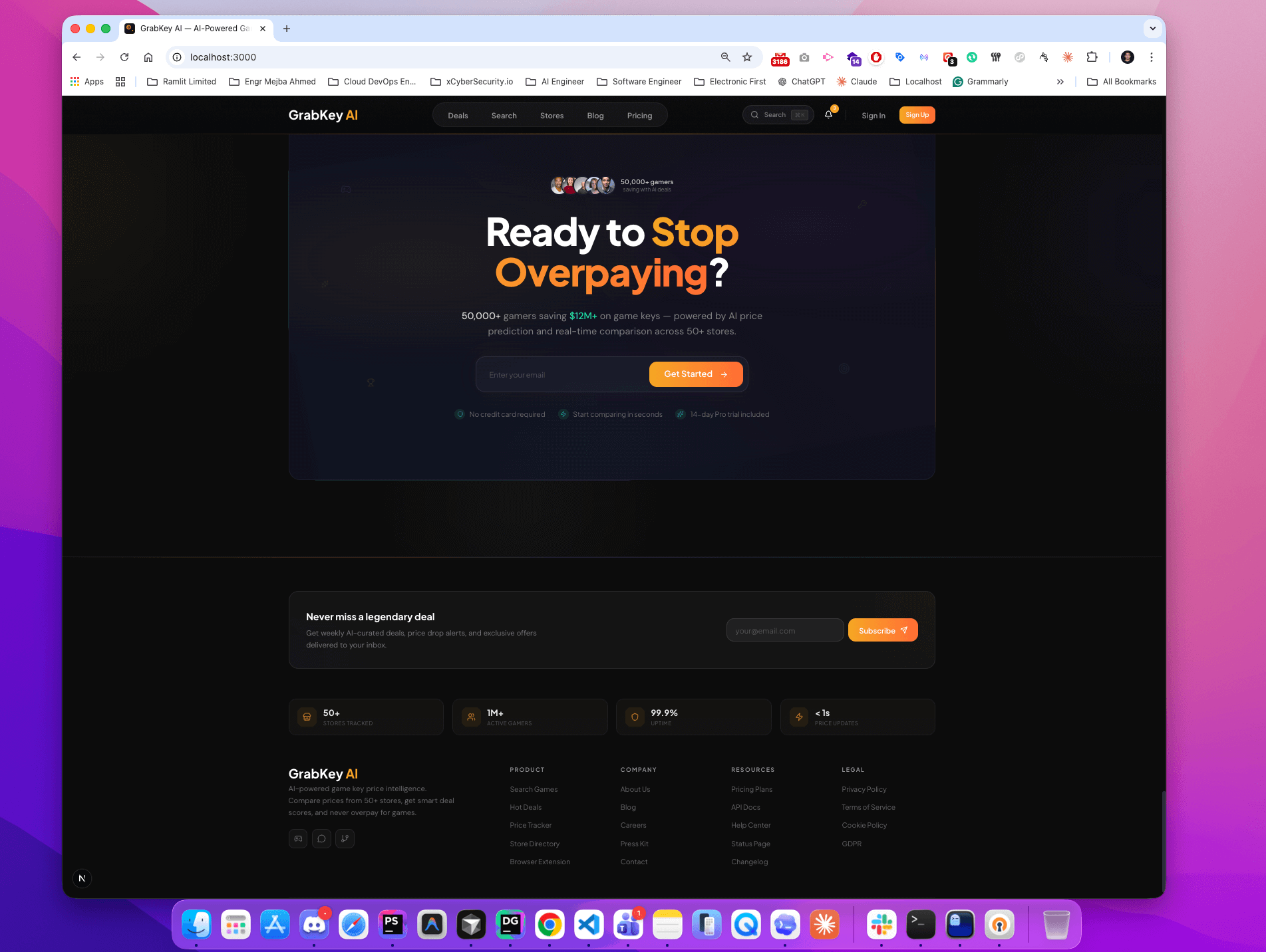  GrabKey AI — AI-Powered Game Key Price Intelligence Platform - Screenshot 3