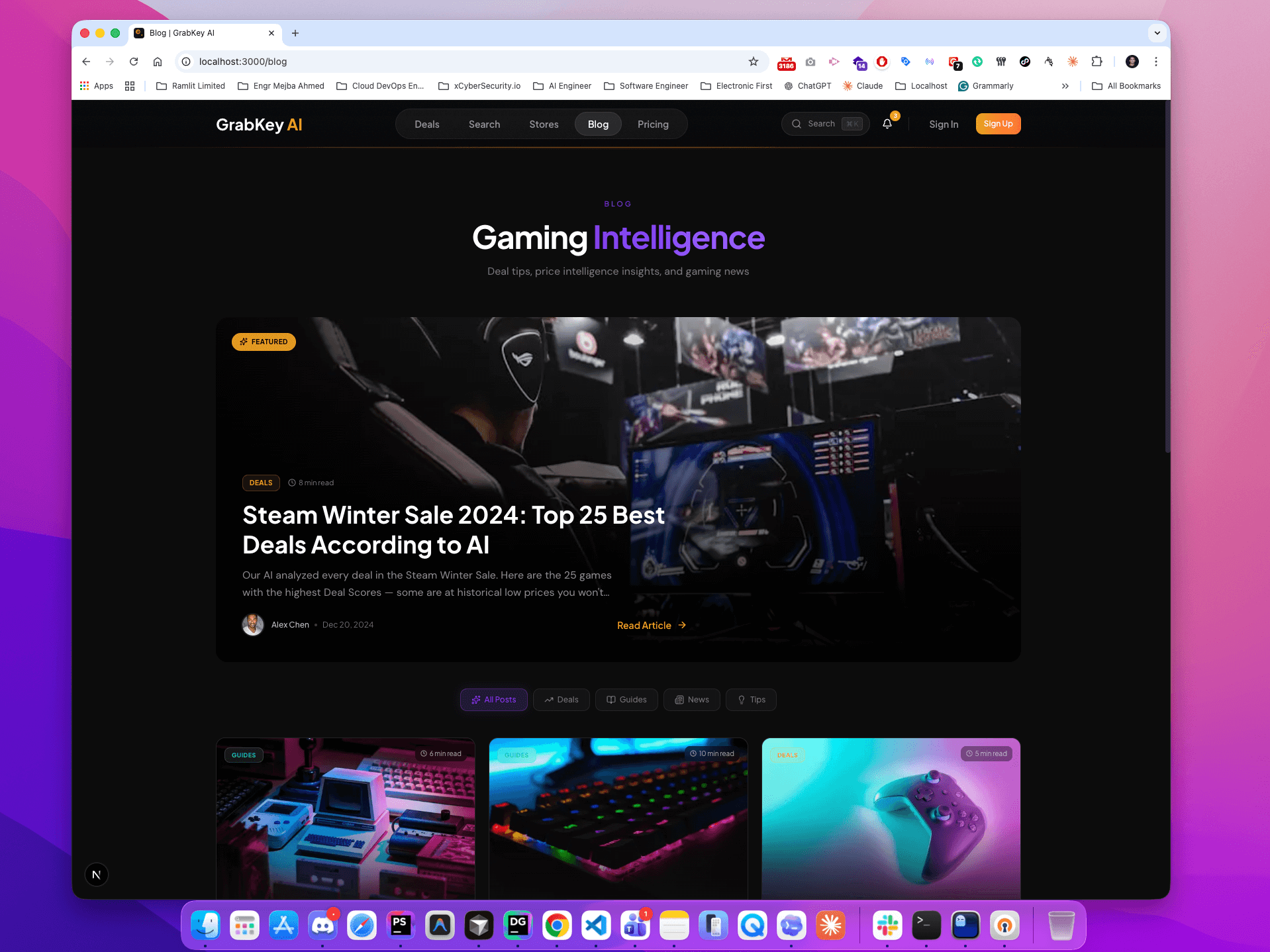  GrabKey AI — AI-Powered Game Key Price Intelligence Platform - Screenshot 6