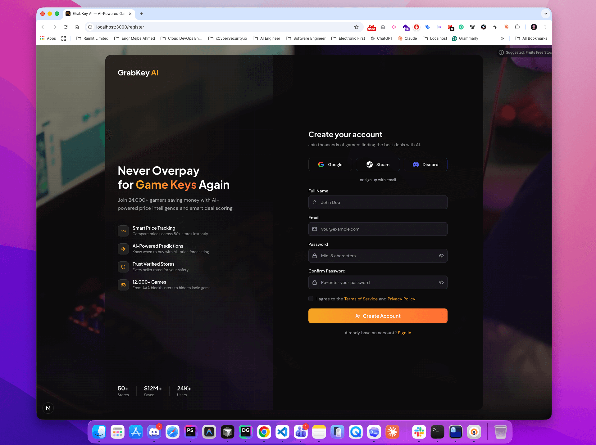  GrabKey AI — AI-Powered Game Key Price Intelligence Platform - Screenshot 8