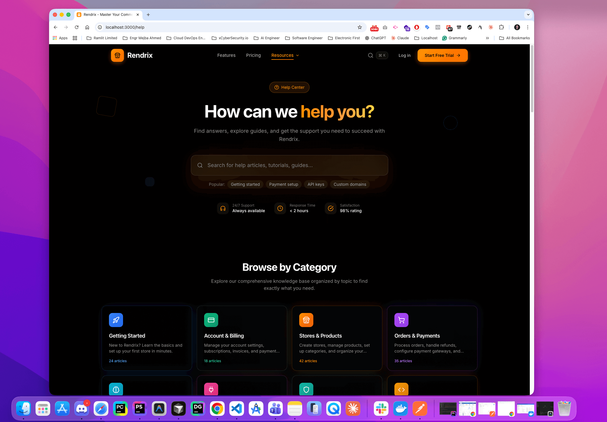  Rendrix - E-Commerce Platform Frontend - Screenshot 2