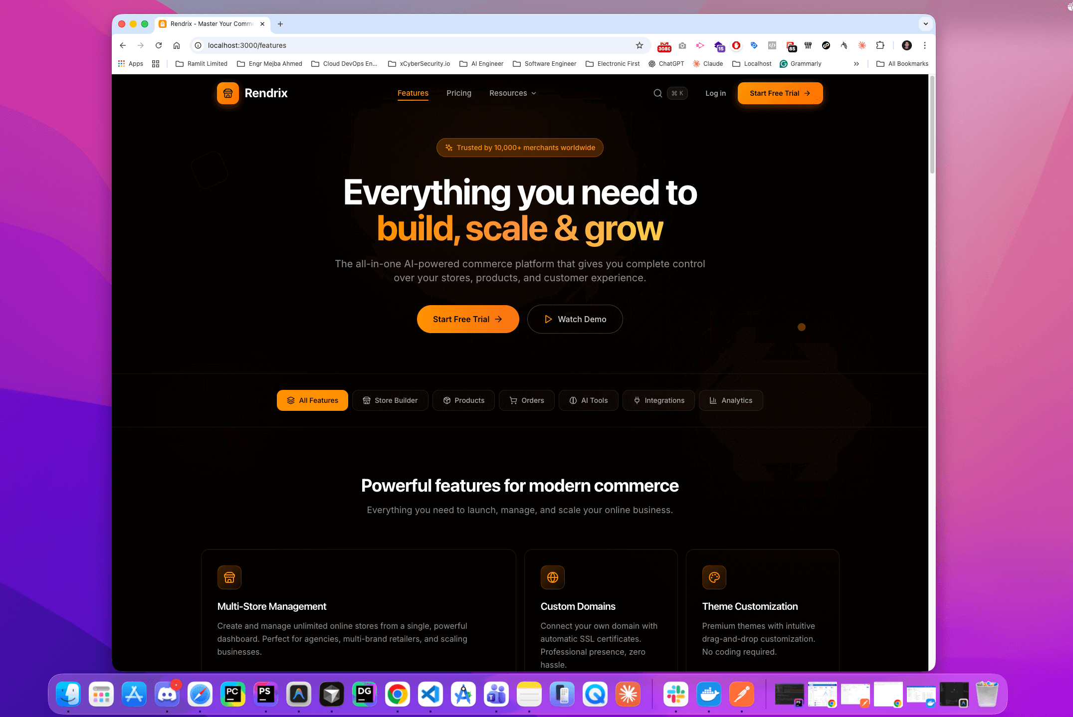  Rendrix - E-Commerce Platform Frontend - Screenshot 3