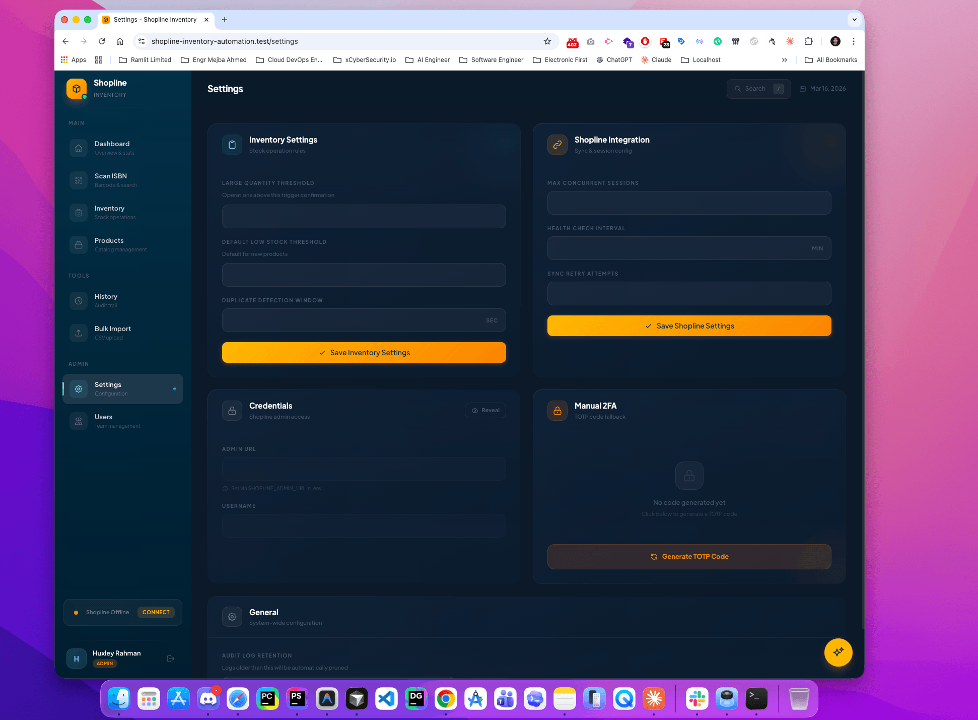 Shopline Inventory Automation System — AI-Powered Book Inventory Management Platform - Screenshot 10