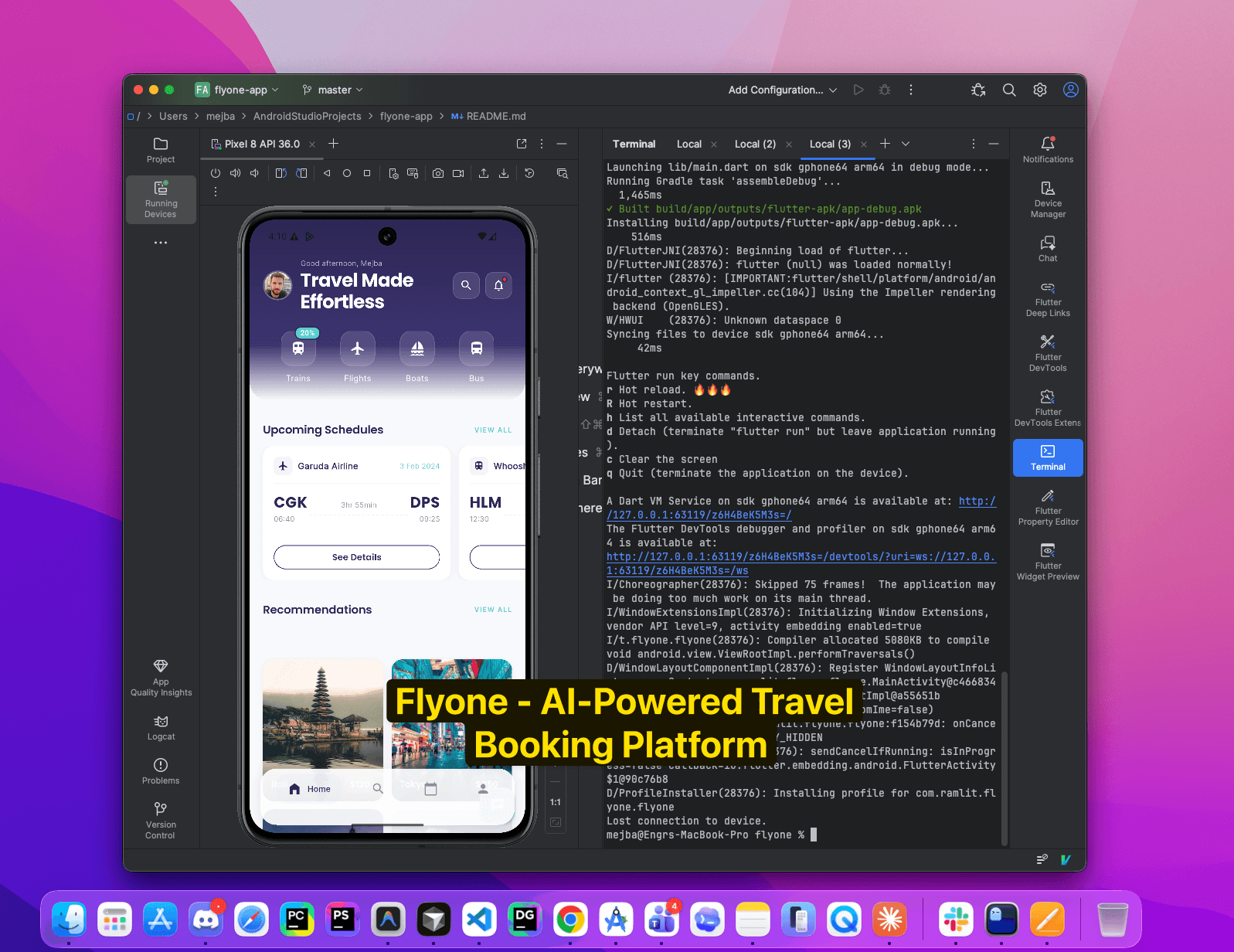 Flyone – AI-Powered Travel Booking Ap
