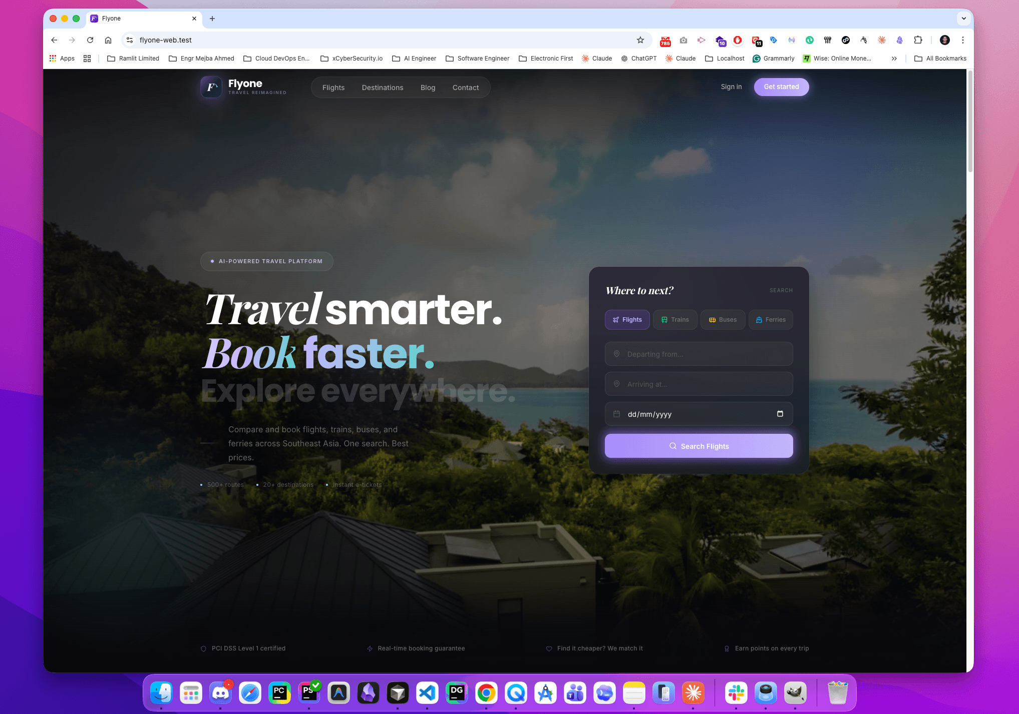 Flyone — AI-Powered Travel Booking Platform - Screenshot 2