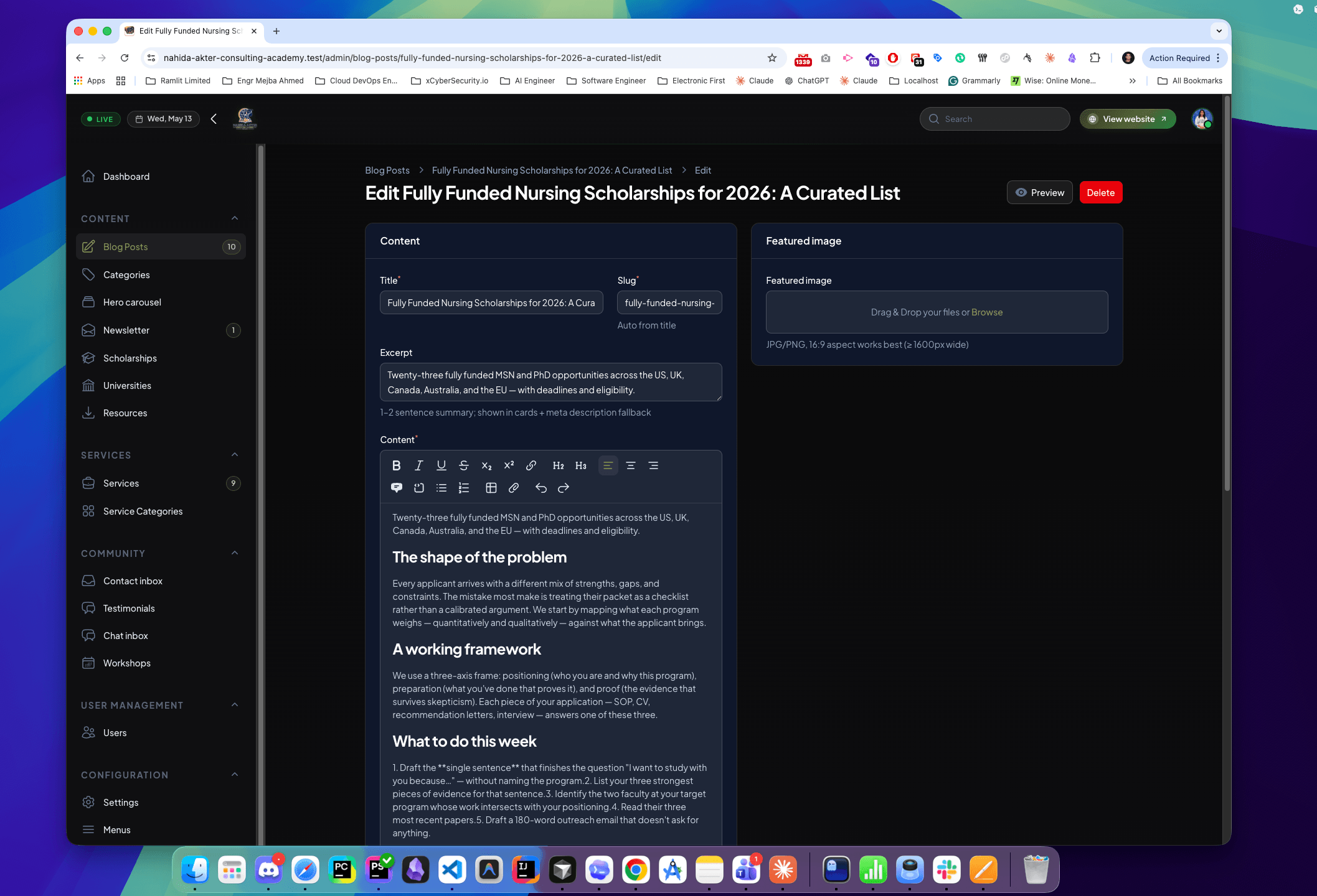 Enterprise Admin Dashboard for AI-Powered Consultancy SaaS - Screenshot 2