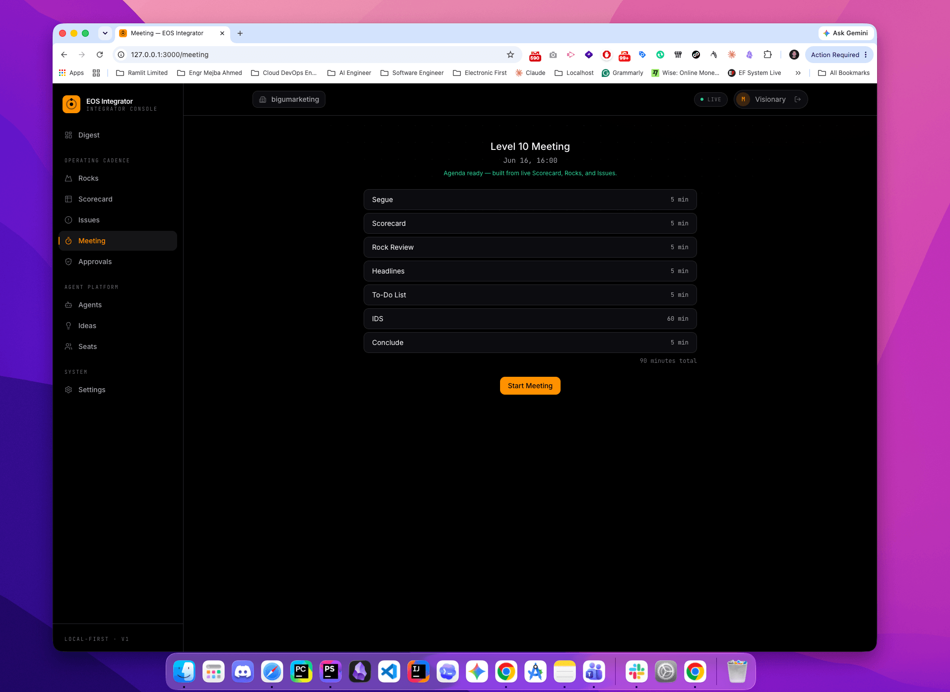 AI Business Operating System — Local-First AI Workforce Platform - Screenshot 7