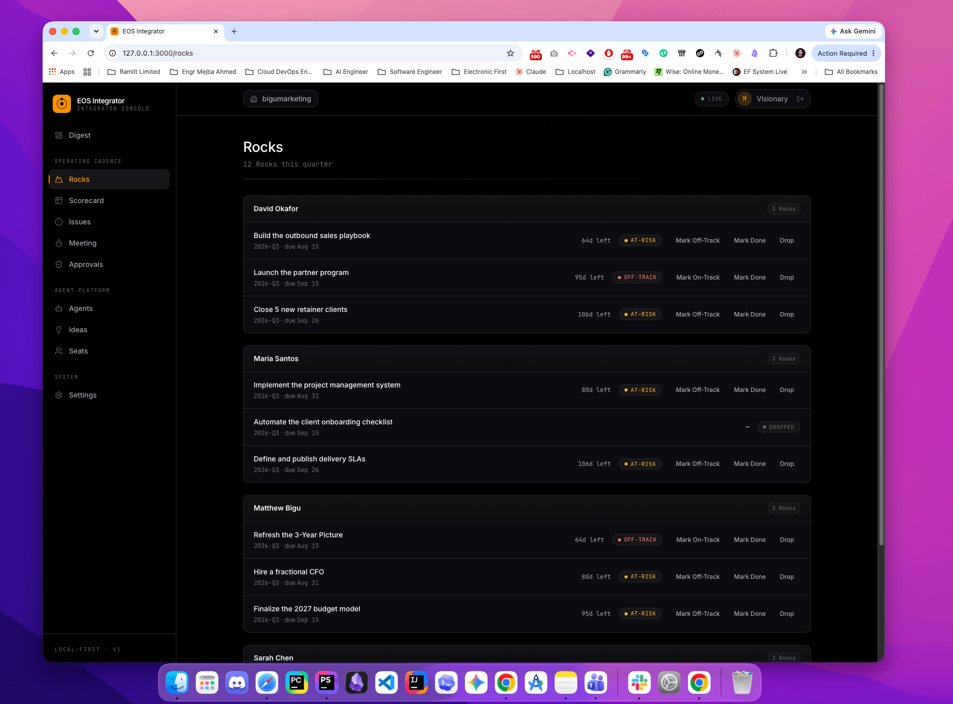 AI Business Operating System — Local-First AI Workforce Platform - Screenshot 8