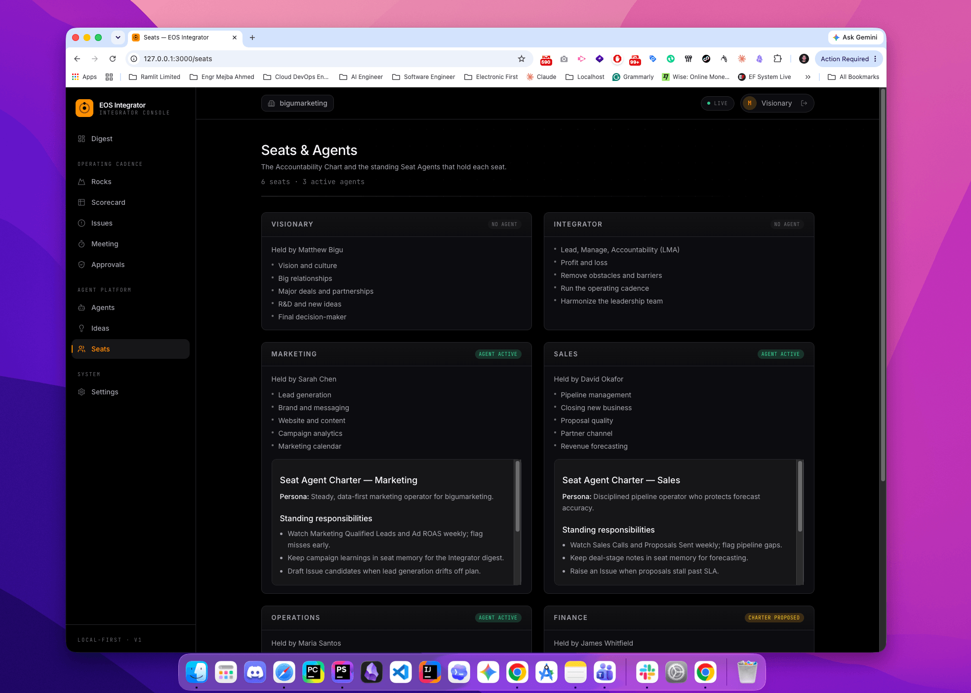 AI Business Operating System — Local-First AI Workforce Platform - Screenshot 9