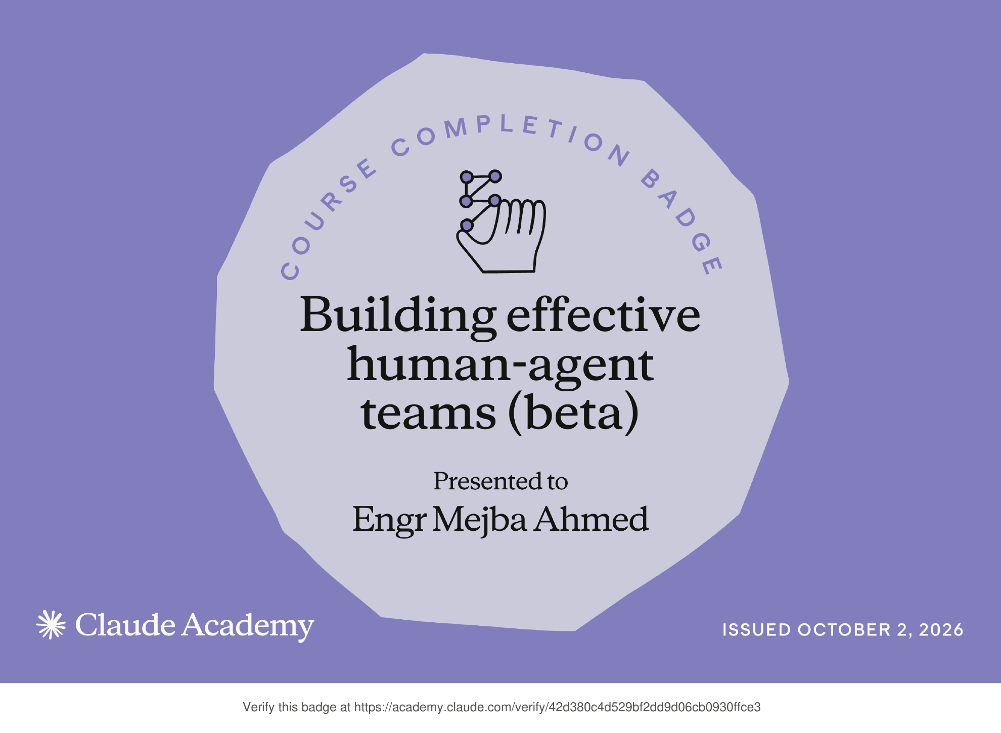 Building Effective Human-Agent Teams — Claude Academy